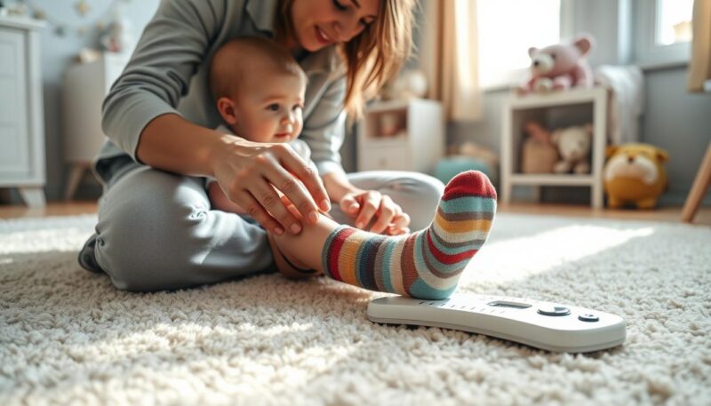 merenje stopala deteta merenje stopala deteta